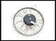Vintage 19 Rear Wheel Rim Complete With Spoke Half Width Hub Bsa Norton Enfield