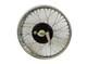 Vintage 19 Rear Wheel Rim Complete With Spoke Half Width Hub For Royal Enfield