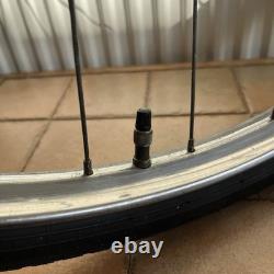 Vintage Bicycle 28 Inch Wheel Set Dunlop Rim Sturmey Archer Hubs Complete Kit