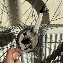 Vintage Bicycle 28 Inch Wheel Set Dunlop Rim Sturmey Archer Hubs Complete Kit