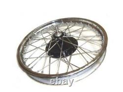 Vintage Rear Half Width Wheel Rim Brake Asslembly Complete Fit For Royal Enfield