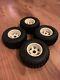 Vintage Tamiya Wild Willy M38 Wheels And Tires/tyres, Rims And Inserts-complete