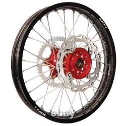 Warp 9 Complete Rear Wheel Kit 19 Black Rim/Red Hub 89-11932