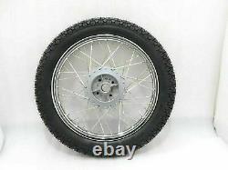 Wheel Rim 19 Tyre+tube Fit For Royal Enfield Rear Complete Steel