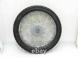 Wheel Rim 19 Tyre+tube Suitable For Royal Enfield Rear Complete Steel