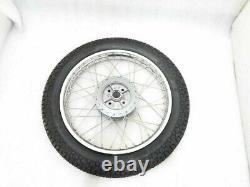 Wheel Rim 19 Tyre+tube Suitable For Royal Enfield Rear Complete Steel @ms