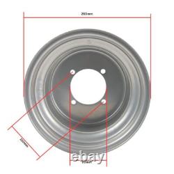 Wheels For SMC Barossa Bronco Canyon 300 500 520RR 520 RR Silver Quad Complete