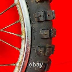 Xr80 Front Wheel Complete 16 Rim Vintage Genuine Oem Honda Xr 80 (79-84)