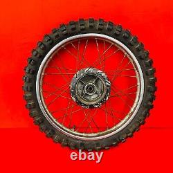 Xr80 Front Wheel Complete 16 Rim Vintage Genuine Oem Honda Xr 80 (79-84)