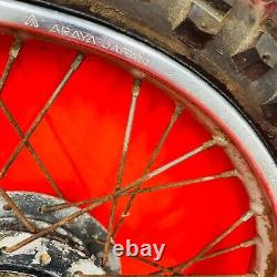 Xr80 Front Wheel Complete 16 Rim Vintage Genuine Oem Honda Xr 80 (79-84)