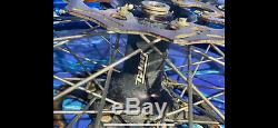 Yamaha Complete REAR Wheel Hub Rim Assembly Talon Excel Black Hub Blue Rim 18 in