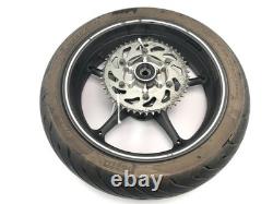 Yamaha MT 03 RM02 2007 Rear wheel rim complete wheel 5.00 x 17