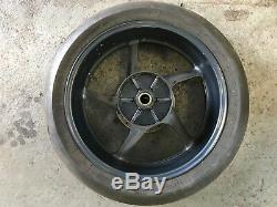 Yamaha R1 2004 Rear Wheel Rim Back Wheel Race Track Bike Spare Complete