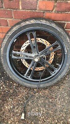 Yamaha R125 YZF Wheel Set With Good Tyres Front & Rear Complete