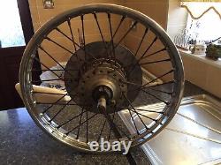 Yamaha Rd 250 A/B Genuine Front Wheel Complete 1972 On
