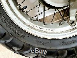 Yamaha Tw Tw200 Trailway Used Genuine Rear Wheel Rim Complete Drum Axle Sprocket