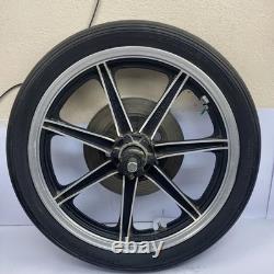 Yamaha XS 400 2A2 front wheel, rim front with tire front wheel BT3486