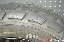 Yamaha genuine used TW200 TW 200 2002 complete rear wheel rim with tire
