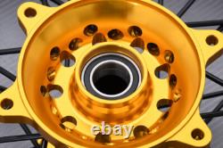 Yellow Enduro Rear Wheel / Rim Complete For SUZUKI RMZ 450 2018-2022 2,15x18
