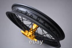 Yellow Enduro Rear Wheel / Rim Complete SUZUKI RMZ 450 RM-Z 2015-2017 2,15x18