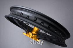 Yellow Off-Road MX Rear Wheel / Rim Complete SUZUKI RMZ 250 2019-2022 2,15x19