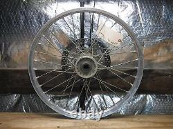 Yz125 Front Wheel Hub Spokes Rim Complete 2002
