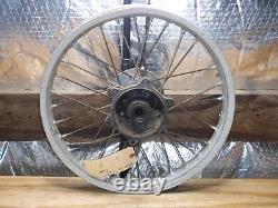 Yz125 Rear Wheel Hub Spokes Rim Complete 1990