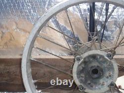 Yz125 Rear Wheel Hub Spokes Rim Complete 1990