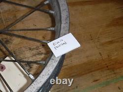 Yz125 Rear Wheel Hub Spokes Rim Complete 1990