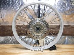 Yz250 Front Wheel Hub Spokes Rim Complete 1991