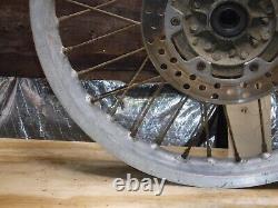 Yz250 Front Wheel Hub Spokes Rim Complete 1991