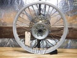 Yz250 Front Wheel Hub Spokes Rim Complete 1991