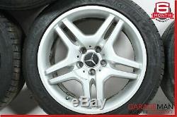 00-06 Mercedes W220 S430 Cl500 Complete Set Wheel Tire Rim De 4 Pc R18 Oem