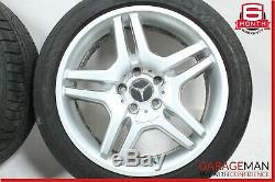 00-06 Mercedes W220 S430 Cl500 Complete Set Wheel Tire Rim De 4 Pc R18 Oem