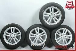 01-09 Mercedes W203 C230 Complete Front & Rear Wheel Tire Rim Set 7jx16h2 Oem