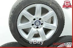 03-06 Mercedes R230 Sl500 Complete Set Wheel Tire Rim De 4 Pc 8.5jx17 H2 Et35