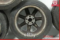 03-06 Mercedes R230 Sl500 Complete Set Wheel Tire Rim De 4 Pc 8.5jx17 H2 Et35