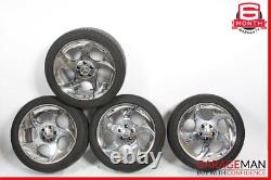 03-12 Mercedes R230 SL500 Ensemble complet de roues pneus jantes 8.5 x 9.5 R18 OEM