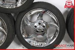 03-12 Mercedes R230 SL500 Ensemble complet de roues pneus jantes 8.5 x 9.5 R18 OEM