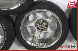 03-12 Mercedes R230 SL500 Ensemble complet de roues pneus jantes 8.5 x 9.5 R18 OEM