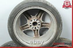 06-11 Mercedes W219 Cls500 Complete Wheel Tire Rim Ensemble De 4 Pc Oem