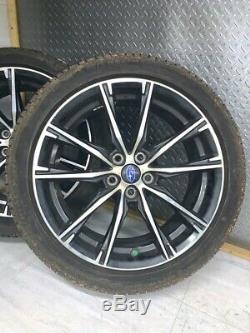 13-17 Subaru Brz Oem Roues Jantes Pneus Ensemble Complet Michelin Complet 0724 10k Miles