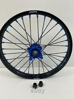 2021 Husqvarna Tc85 Motocross Roues Rims Black Blue Complete 16/19 Tc 85 Sx 85