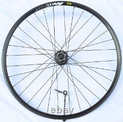 29 Roue avant Mavic 6 Boulons Disque Moyeu Deore Libération Rapide XM119 Jante Noire