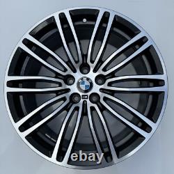 664m 19 Jante en alliage avant BMW 5 Series Genuine Orbit Grey G30 G31 8j 7855083
