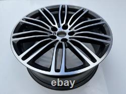 664m 19 Jante en alliage avant BMW 5 Series Genuine Orbit Grey G30 G31 8j 7855083