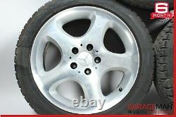 97-03 Mercedes W210 E320 E430 Complete Wheel Tire Rim Set 8jx17h2 Et37 Oem