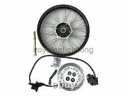 Adapté pour Royal Enfield Classic 350 500 Jante Avant Complète Modèle Frein à Disque