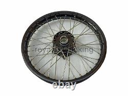 Adapté pour Royal Enfield Classic 350 500 Jante de roue avant complète avec frein à disque modèle