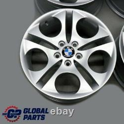 Bmw Z4 E85 Silver Complete Set 4x Alloy Wheel Rim 18 Ellipsoid Styling 107